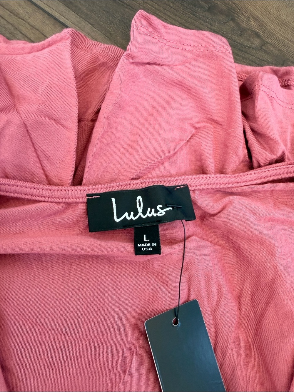 NWT Lulus Easy for Me Rusty Rose Short Sleeve Maxi Dress - Picture 4 of 5